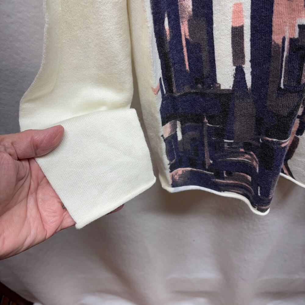 Kingdom Couture Disney Castle Cream Sweater - Medium - Picture 3 of 9